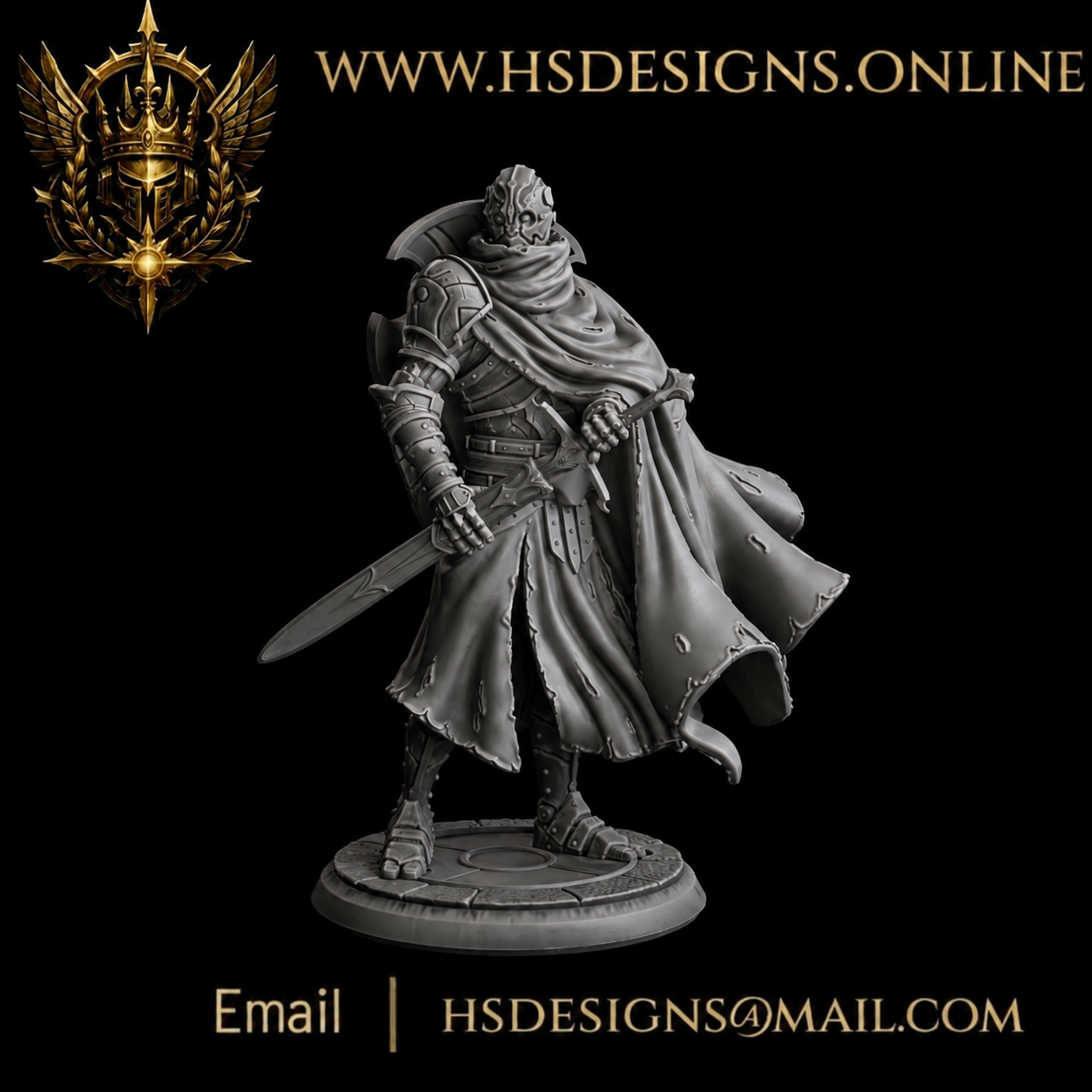 Animus Forgeborn — The Paladin | 28mm Resin Miniature