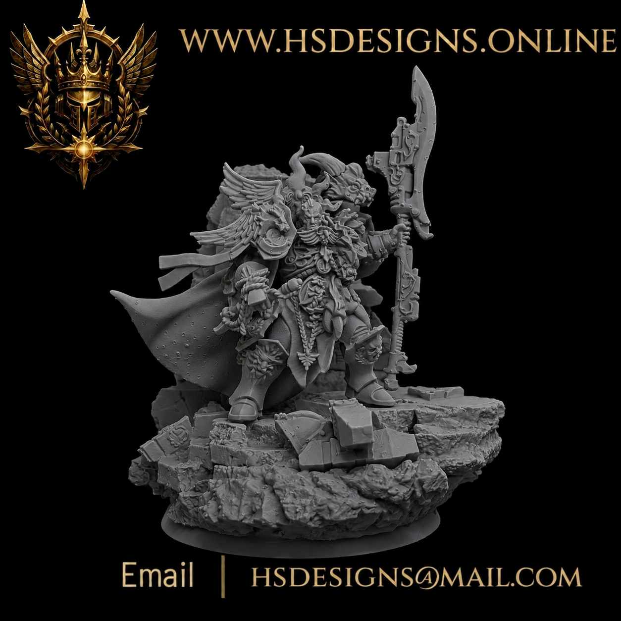 Constantin Valdor, Chief Custodian of the Legio Custodes