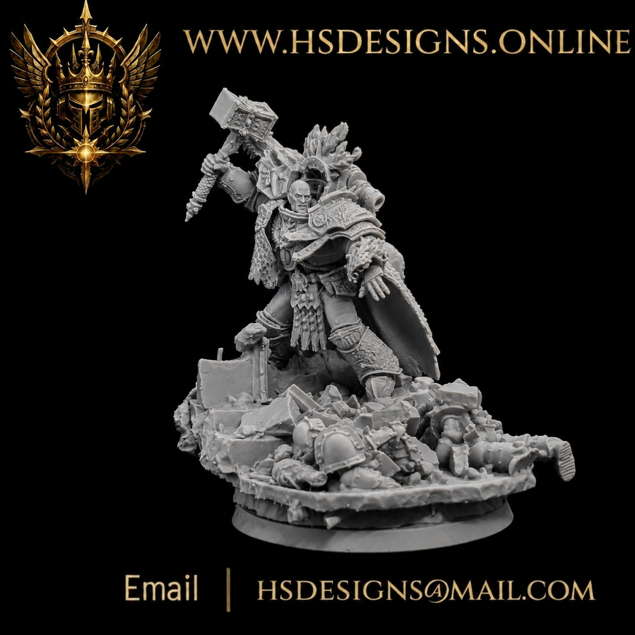 Vulkan, Primarch of the Salamanders