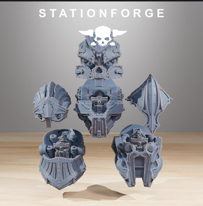 StationForge Titan – Colossal War Engine (3D Printed Miniature)