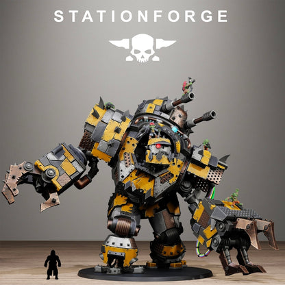 StationForge Ork Giant – Stompa Warboss (3D Printed Miniature)