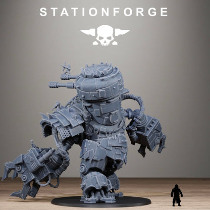 StationForge Ork Giant – Stompa Warboss (3D Printed Miniature)