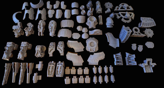Grimdark Giant Mech Lord – Resin Kit