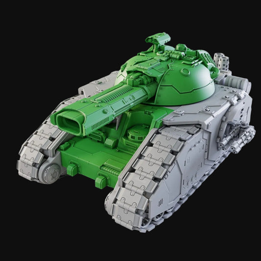 Grimdark Heavy Battle Tank – Resin Miniature Kit