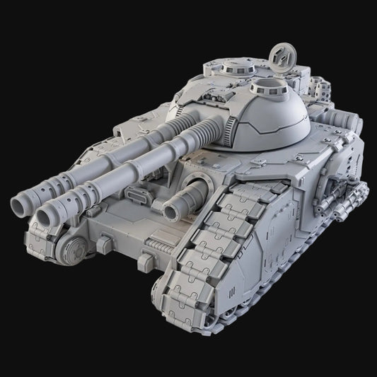 Grimdark Heavy Battle Tank – Resin Miniature Kit