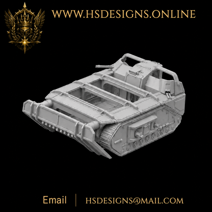 Grimdark Medusa Transport for Guardsman – Resin Kit