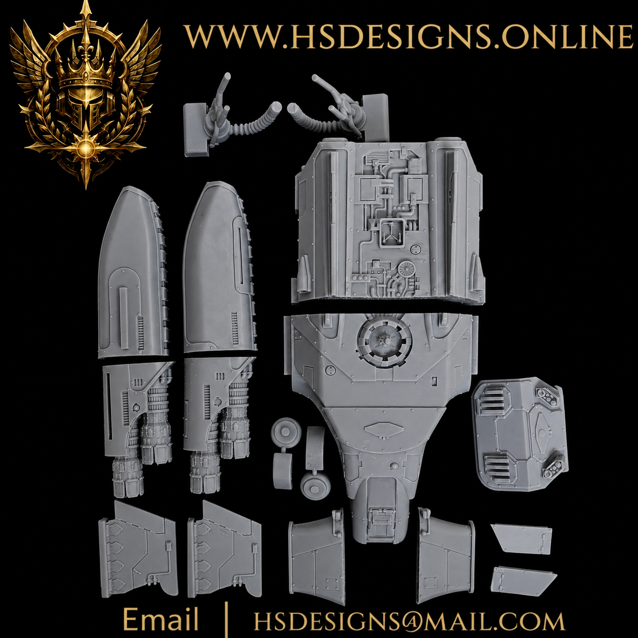 Grimdark Assault Gunship