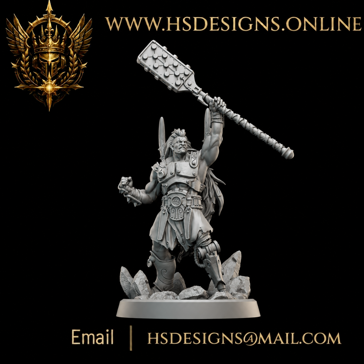 Ghult Beater — 28mm Resin Miniature