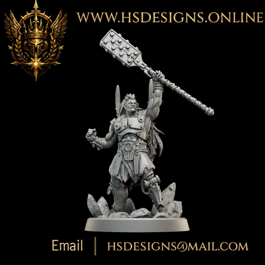 Ghult Beater — 28mm Resin Miniature