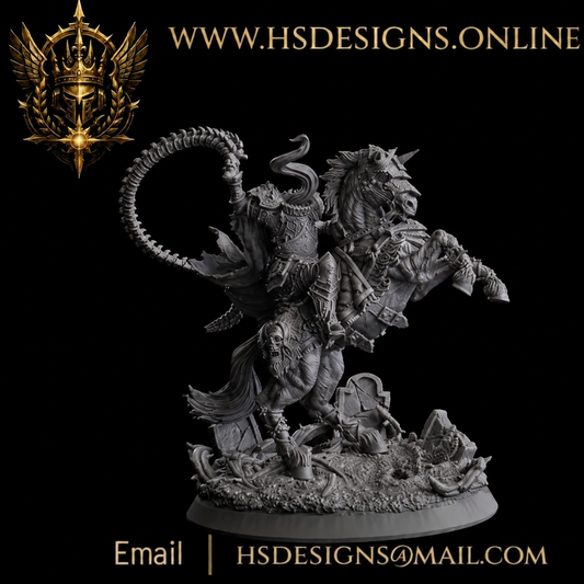 The Headless Knight — 50mm Scale Resin Miniature