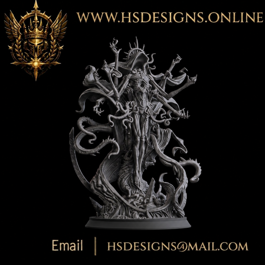 The Void God — 50mm Boss Scale Resin Miniature