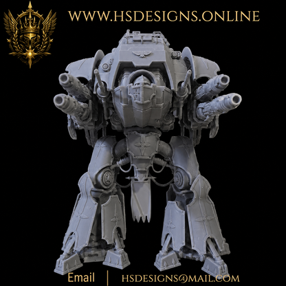 Grimdark Mech Warrior Version 2 – Resin Kit