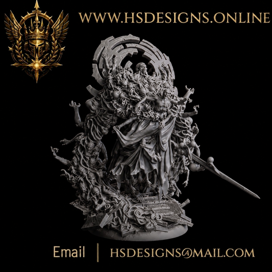 The Amalgamation — 50mm Boss Scale Resin Miniature