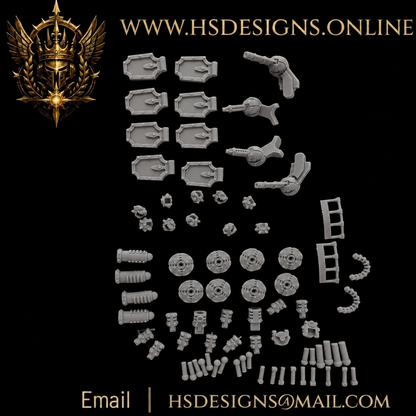 Grimdark Giant Mech Lord – Resin Kit