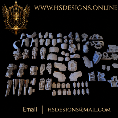 Grimdark Giant Mech Lord – Resin Kit